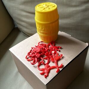 Vintage 1989 Milton Bradley Barrel of Moneys game